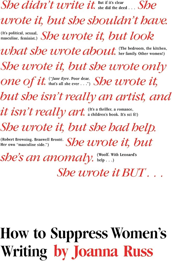 How to Suppress Women's Writing cover